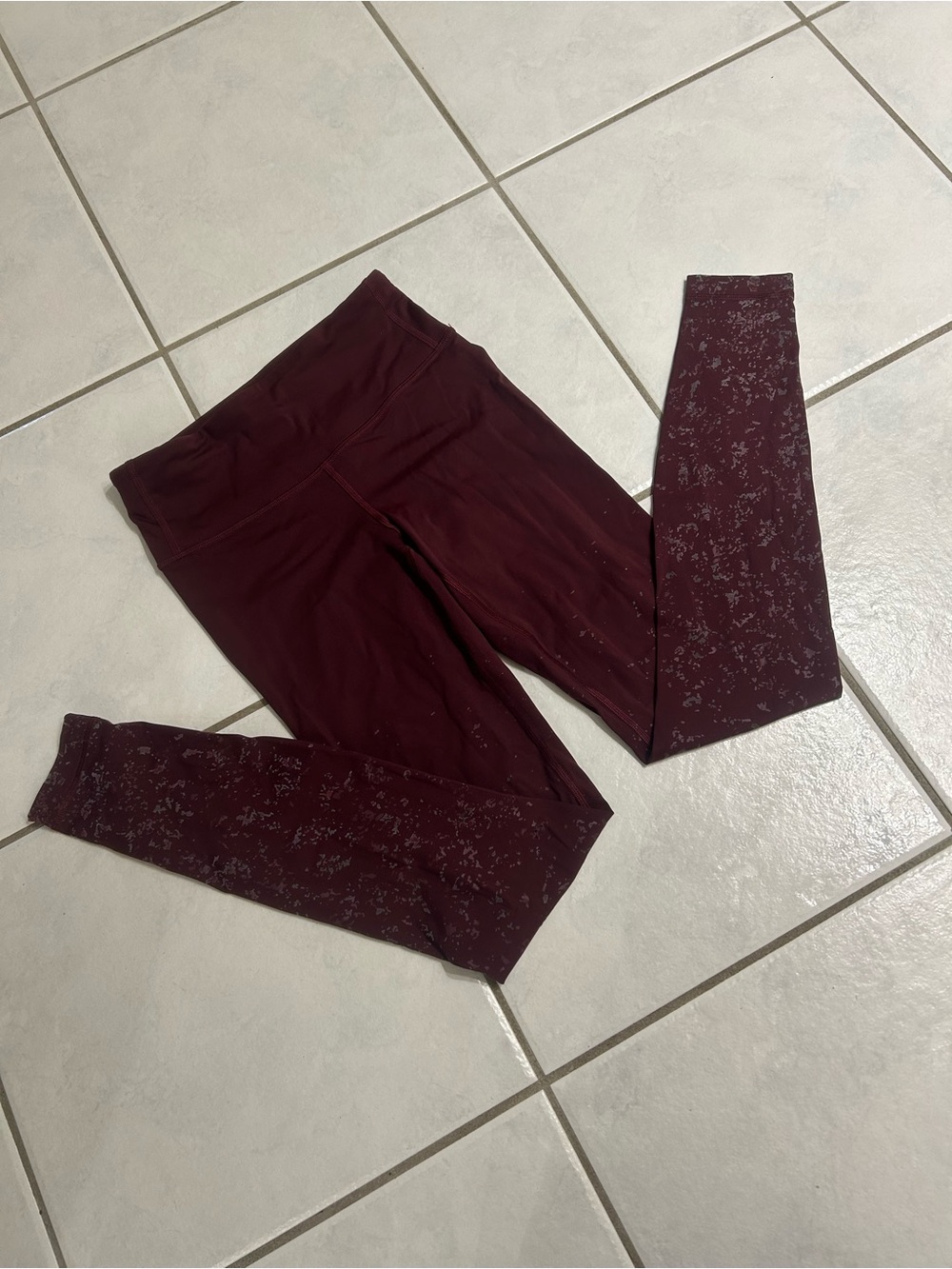 lululemon athletica Special Edition Speed Wunder 28” Speckle Shine Garnet